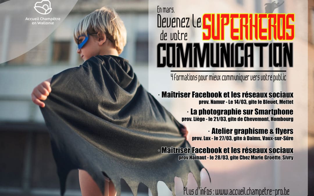 Les Forma’Comm du mois de mars