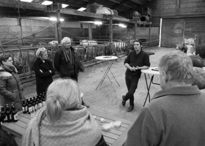 RD visite de la ferme Sebastien Geens