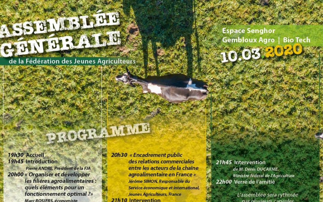 Assemblée générale de la FJA