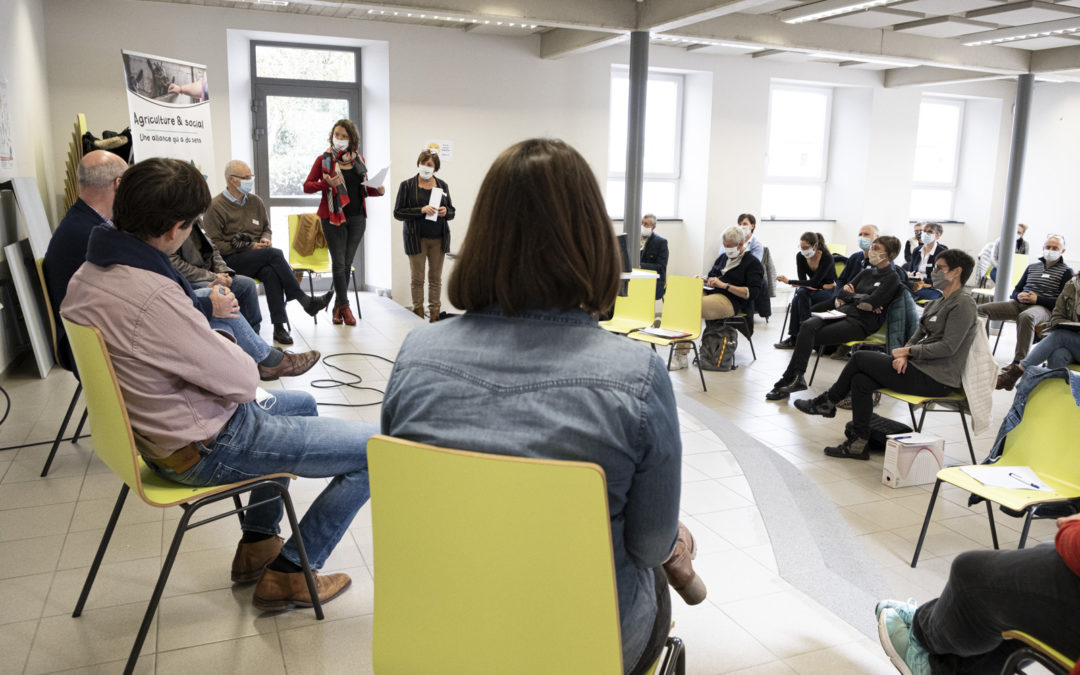 La journée d’échanges sur l’agriculture sociale en photos